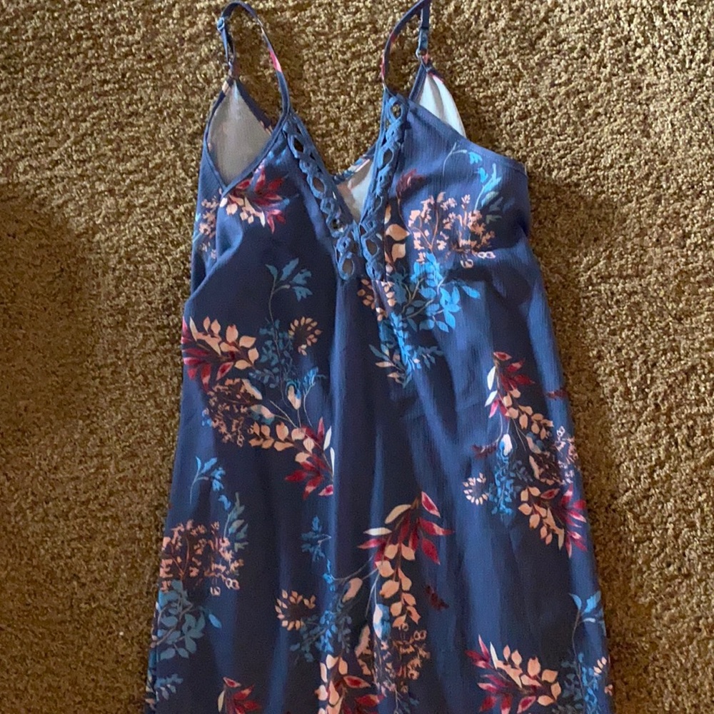 Floral Sun dress with pockets! Worn once!